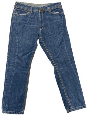 Vintage DKNY Jeans Bleecker Mens 36x32 Embroidered Back Pockets Y2K Straight Leg
